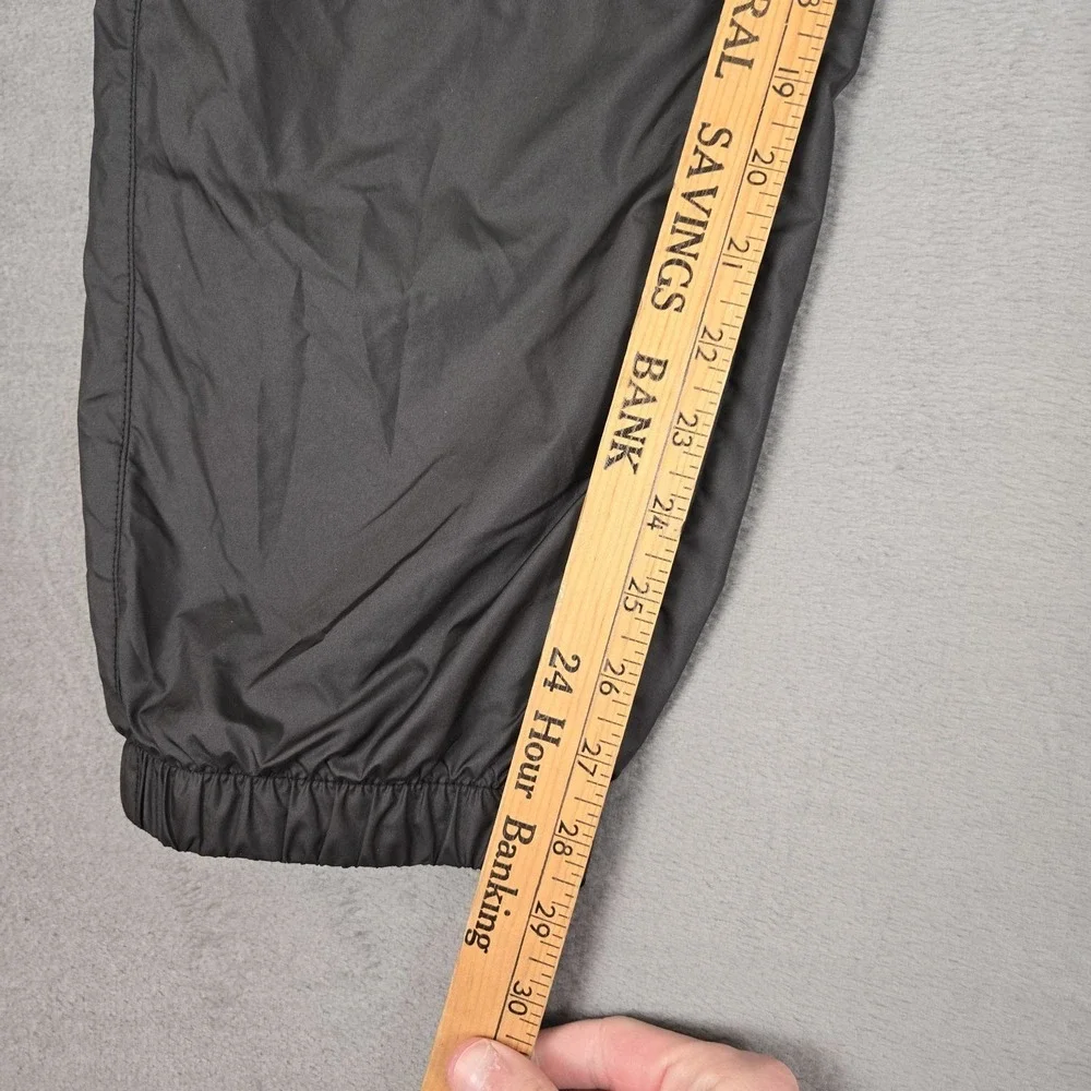 The North Face Hydrenaline Pants 2000 Mems 2XL Black Windwall Drawstring Tapered